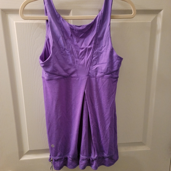 Lululemon Purple Women's Top With Drawstring Bottom - Picture 2 of 6